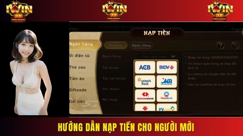 Hướng dẫn nạp tiền nhanh gọn chỉ với 3 bước